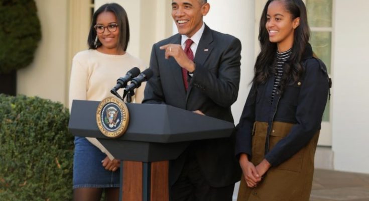 Barack Obama’s Daughters And Parents