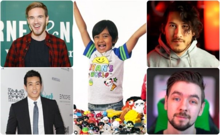 10 Highest Paid YouTube Stars In The World Today
