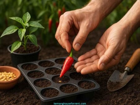 Cara Menanam Cabe dari Biji agar Cepat Tumbuh dan Berbuah Lebat