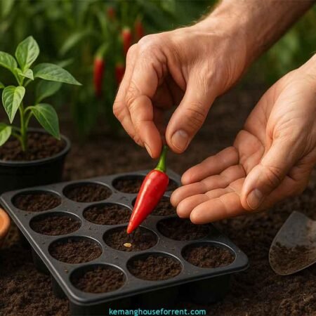 Cara Menanam Cabe dari Biji agar Cepat Tumbuh dan Berbuah Lebat